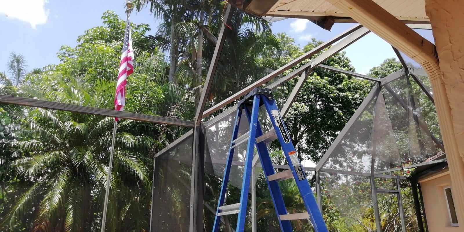 pool screen lights